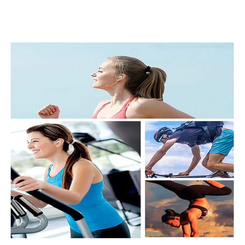 

Wireless Headphones V5.0 Bluetooth Stereo Booth Earphone Waterproof Sports Headset HD Hands-Free Mic Headphone Xi9 For IPhone X