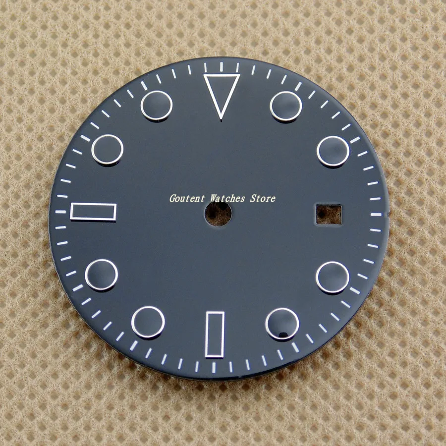 28 5 мм/31 мм Стерильная черная Φ Mingzhu 2813/3804 часы серии Miyota 82|watch accessories|watch dialaccessories