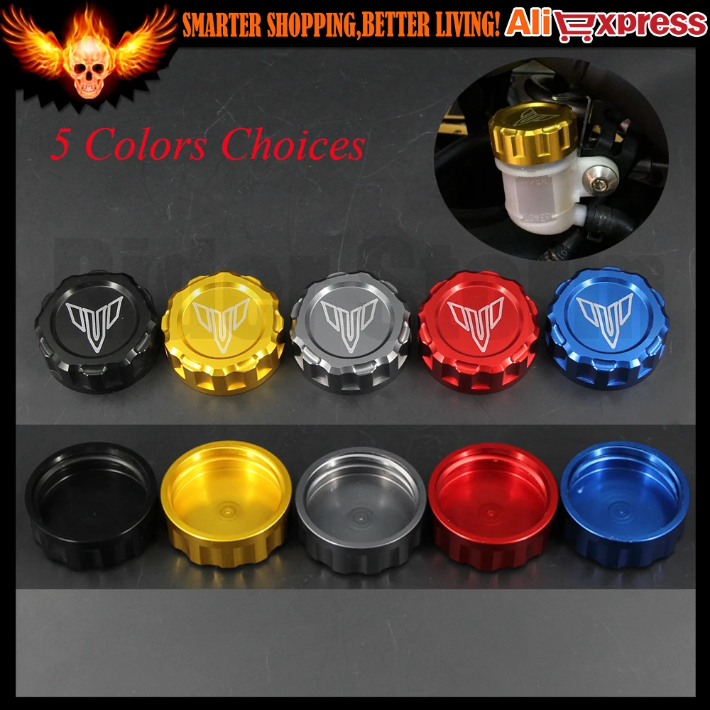 Крышка Резервуара заднего тормоза мотоцикла с ЧПУ крышка резервуара для Yamaha FZ 07/MT