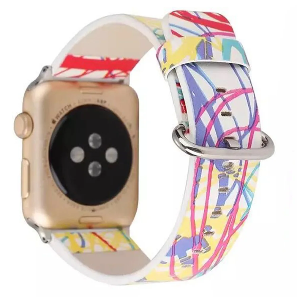 Ремешок из натуральной кожи для Apple Watch Iwatch 2/3 размер 42 мм/38 мм|Ремешки часов| |