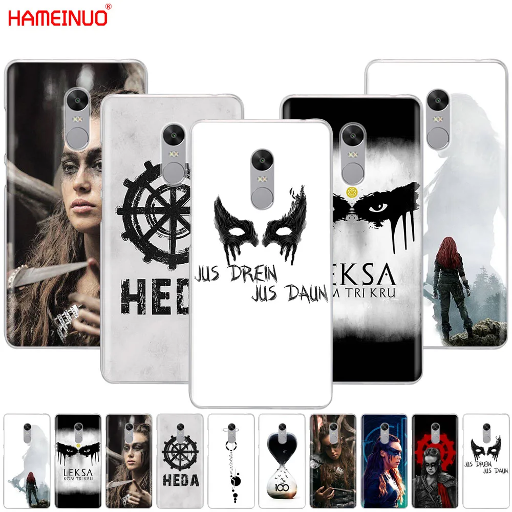 Чехол для телефона HAMEINUO Heda Lexa The 100, для Xiaomi redmi 5 4 1 1s 2 3 3s pro PLUS redmi note 4 4X 4A 5A