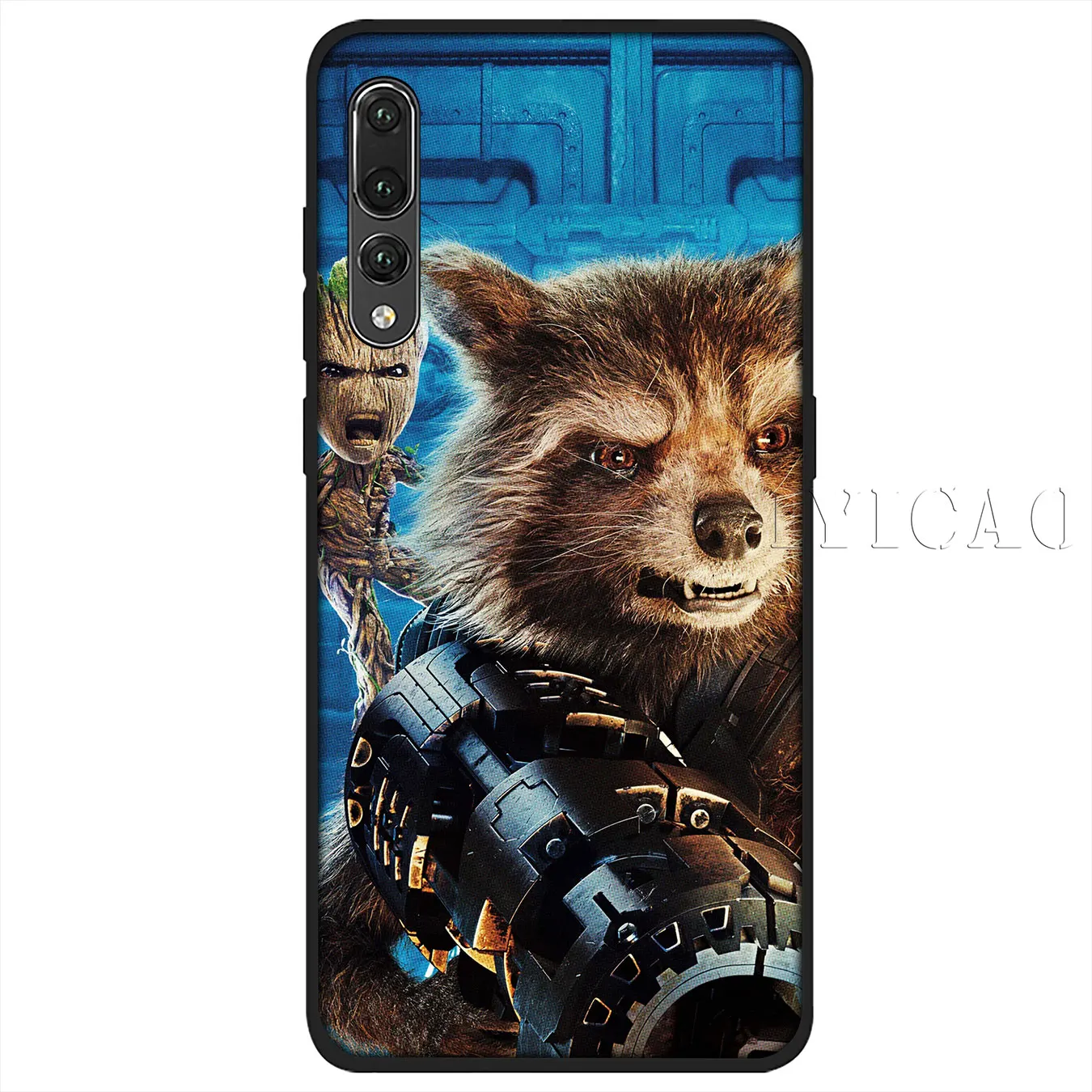 IYICAO Guardians of the for Galaxy Marvel Soft Silicone Case Huawei P30 P20 Pro P10 P9 P8 Lite Mini 2017 2016 P smart Z 2019 |