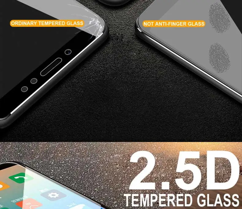 Закаленное стекло 9H для Xiaomi Redmi 6 6A 5A 4A 4X5 5 Plus, Защитная пленка для Redmi Note 4 4X 5A 5 6 Pro