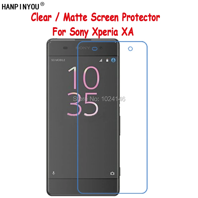 Новая прозрачная/Антибликовая матовая защитная пленка HD для Sony Xperia XA F3113 F3112 F3115 с