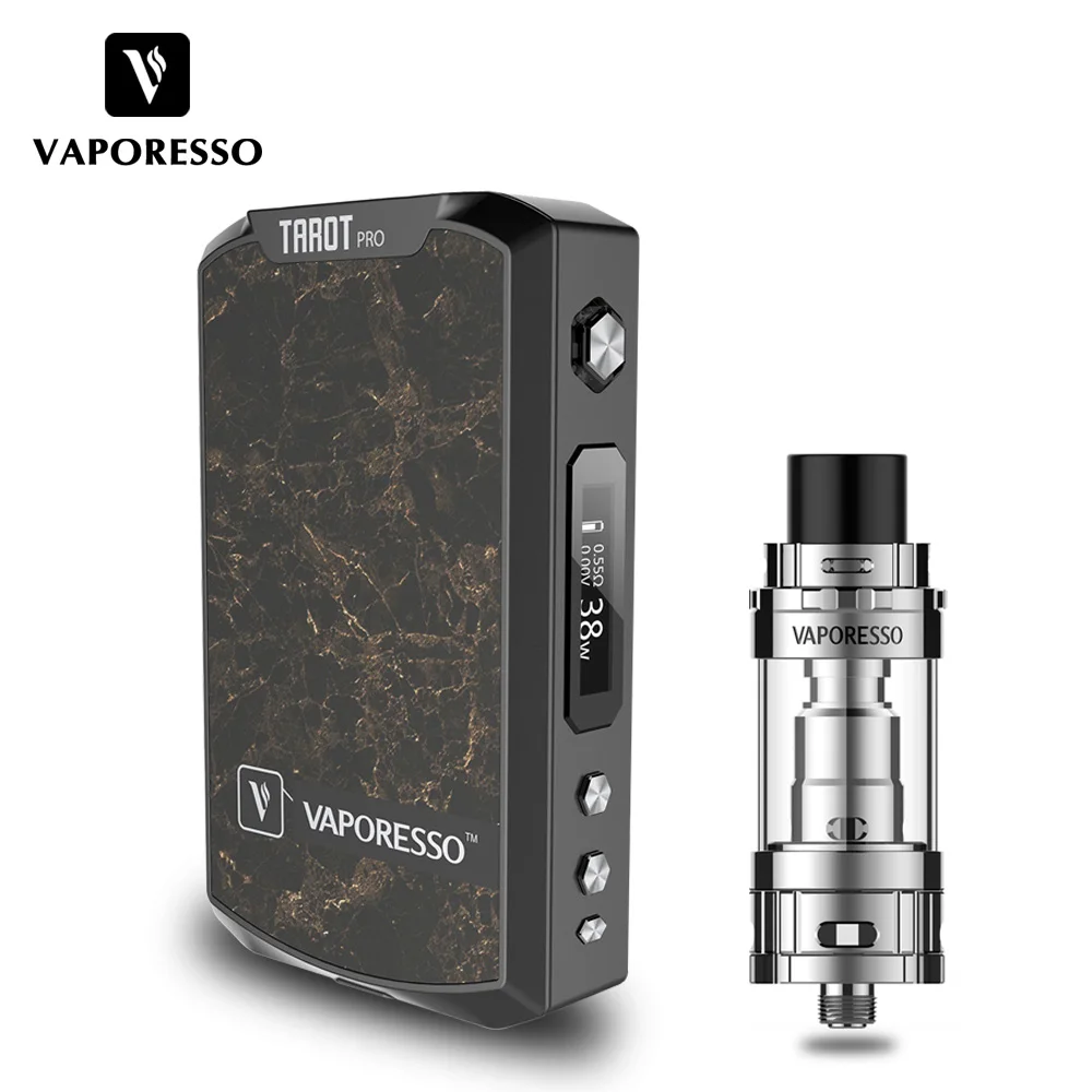 Оригинальный vaporesso TAROT PRO 160 Вт VTC комплект Таро Vape коробка мод и Близнецы 3 мл Танк