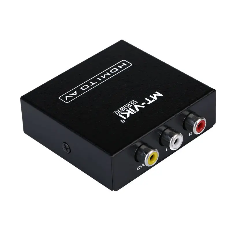 MT Viki HDMI в AV преобразователь цифровой аналоговый RCA видео адаптер коробка высокое