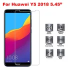 Закаленное стекло для Huawei Y5 Prime 2018, Защитное стекло для экрана Huawei Honor 7A, защитная пленка, 5,45 дюйма, 9H, 0,26 мм