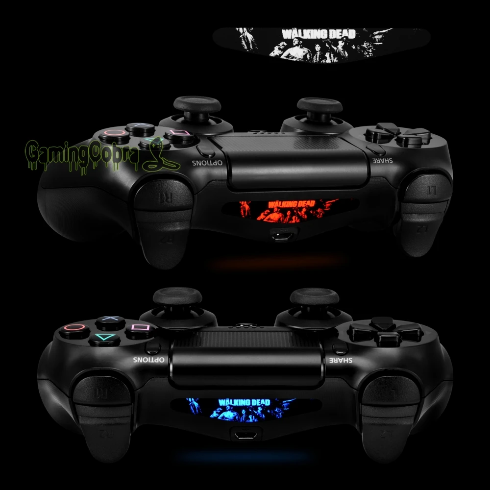 30 шт. наклейка для PS4 Slim Pro игровой контроллер Светодиодная наклейка лайтбар кожи
