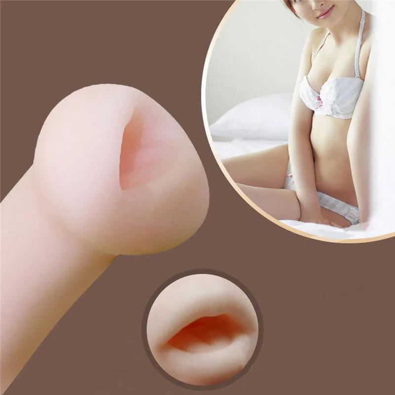 Реалистичная надувная кукла в форме киски мягкая чашка из силикона для
