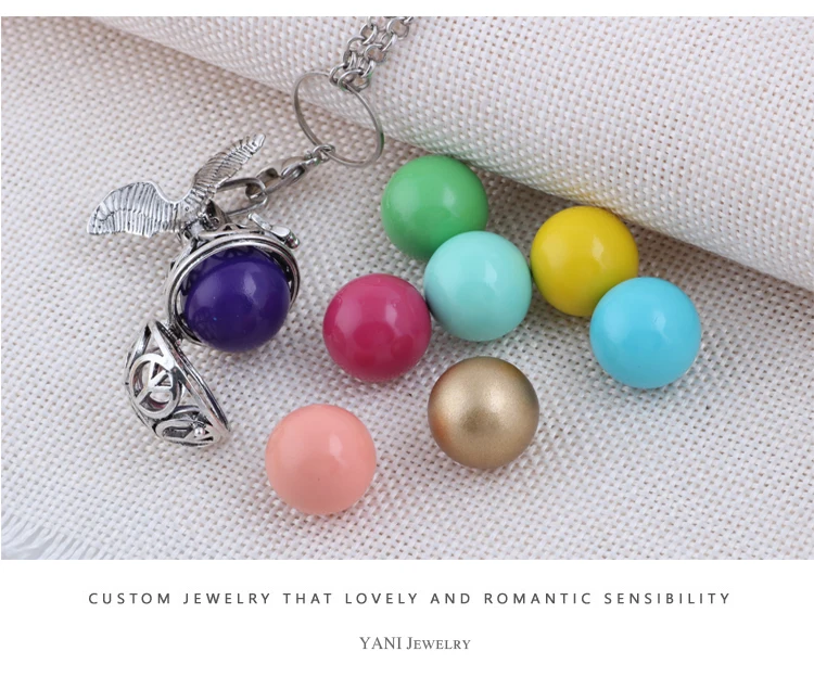 10 шт./лот гармония подвеска-колокольчик с шариком для беременных женщин полый