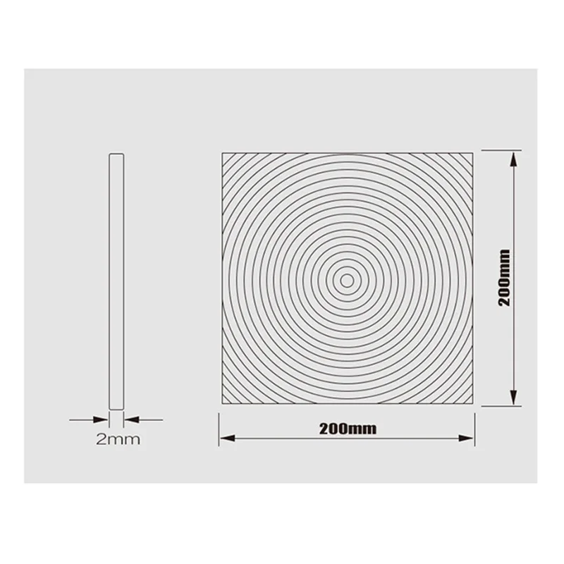 Квадратные Оптические ПММА Пластиковые Солнечные Линзы Френеля конденсаторные