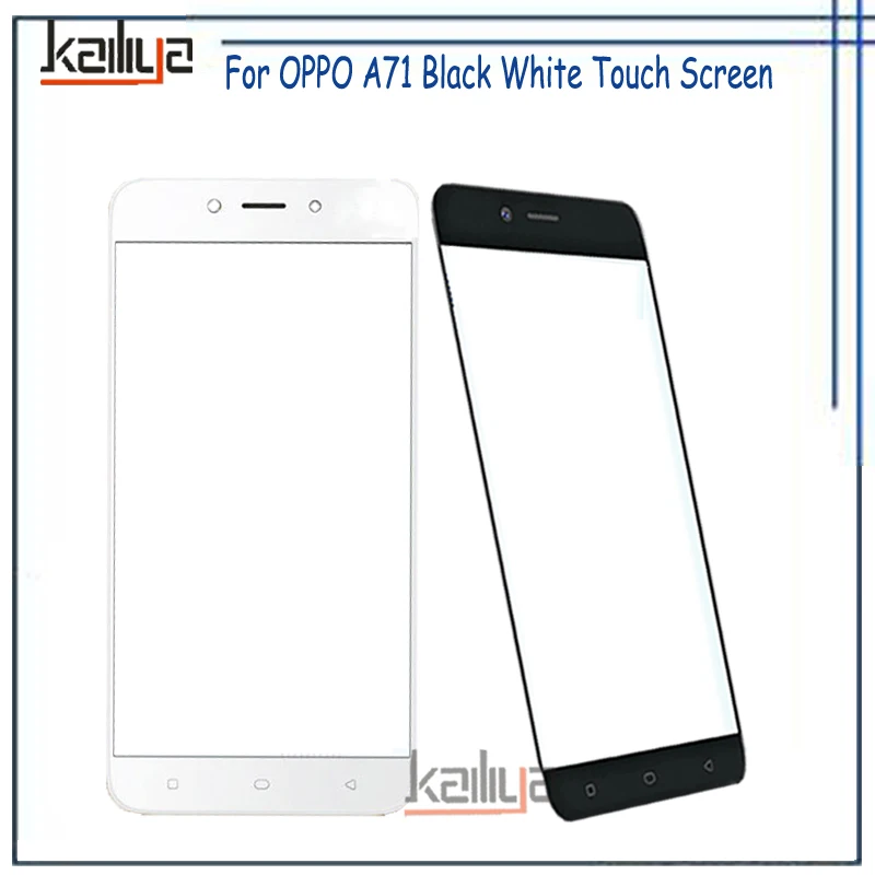 Сенсорный экран панелей для OPPO A71 дигитайзер Ассамблеи Запасные части 5.2 дюймов Сенсорная панель для OPPO A71 Стекло Датчик объектива