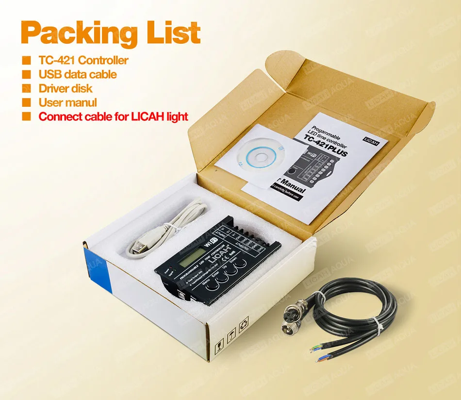 LICAH TC-421 плюс светодиодный Таймер контроллер Солнечный закат эффект производитель