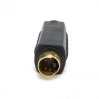 S video MINI DIN 4PIN штекер AV RCA мужской аудио Удлинительный адаптер позолоченный|plug
