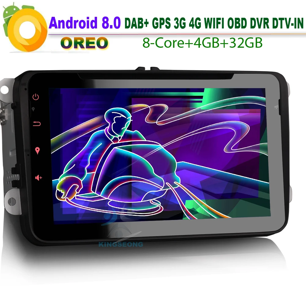 Автомагнитола 8 дюймов Android 0 спутниковый навигатор GPS CD стерео Wi-Fi 3G RDS BT DVD радио SD