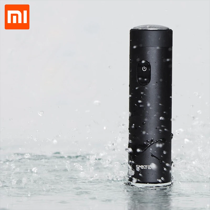 Новая бритва Xiaomi Smate турбинная электрический мужской перезаряжаемый нож для