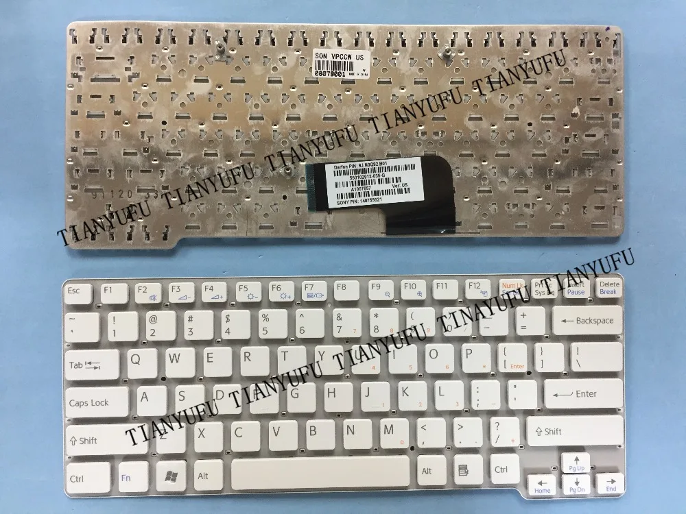 Новая английская клавиатура для ноутбука SONY Vaio VPC-CW VPC CW VPCCW CW16EC CW18FC CW26EC CW28EC CW2S3C CW2S6C