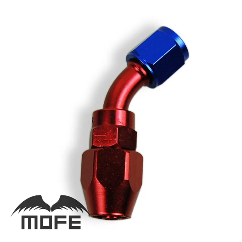 MOFE AN10 Fitting Hose End Aluminium 0 Degree Swivel Adapter Oil Fuel Reusable AN | Автомобили и мотоциклы