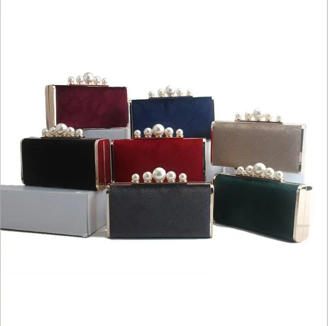 Винтажный стиль Замшевый клатч вечерняя сумка женская на цепочке через плечо