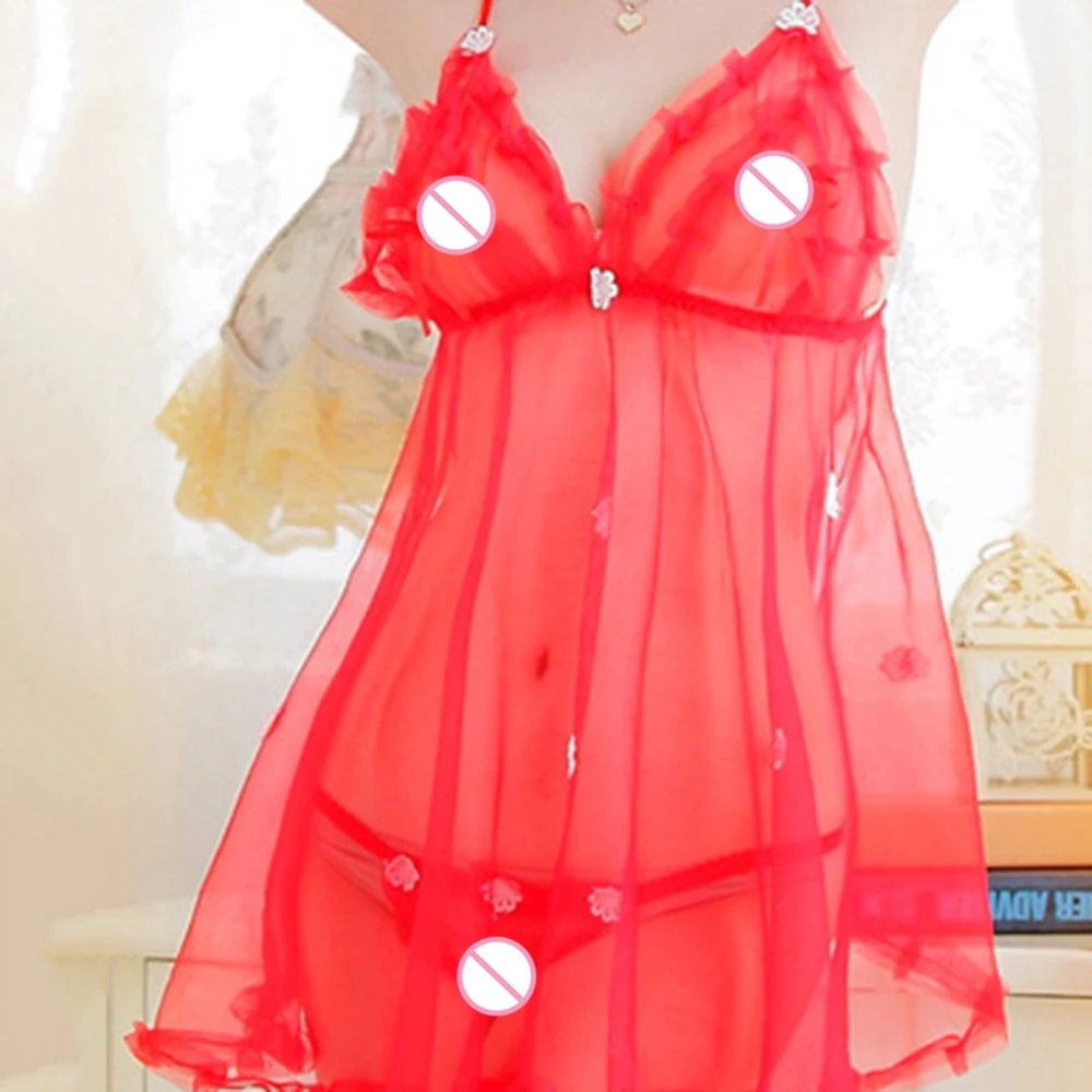 Женская сексуальная ночная рубашка соблазнительная пикантная Пижама