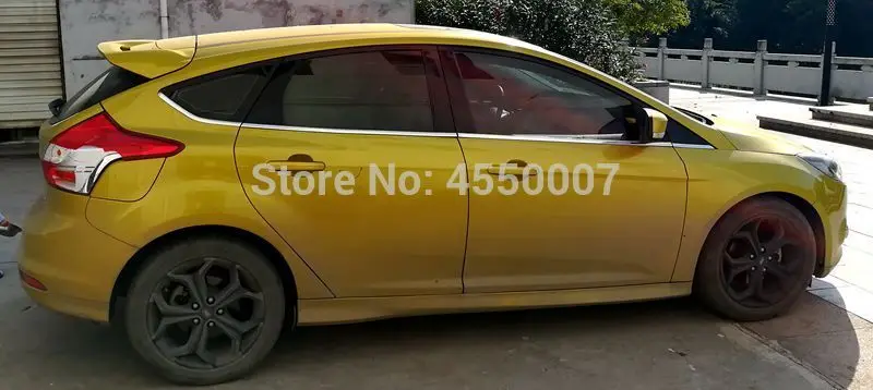 Модификация автомобиля Большой спойлер для Ford Focus Хэтчбек 2013 с АБС-пластик