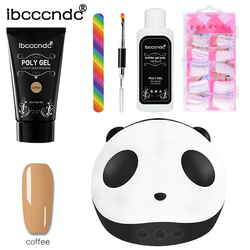 Новый Сушилка для ногтей 36 Вт УФ светодиодный светильник Сенсор поли гель набор