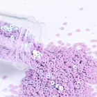 10 г (1500 шт.)Упаковка, 3 мм, плоские круглые цветные пайетки AB из ПВХ, свободные пайетки для шитья, свадебного ремесла, патчи из материала