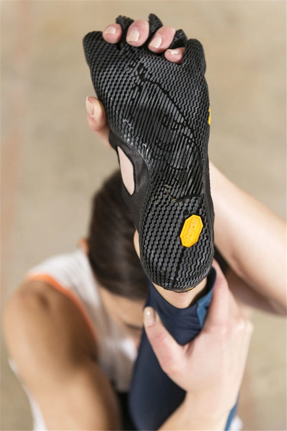 Vibram Fivefingers V-Soul женские кроссовки Нескользящие износостойкие пять пальцев Крытый Фитнес-тренировка йога топ для занятия танцами Пилатес обувь