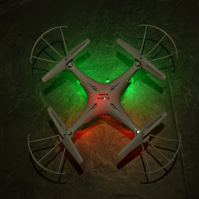 Дрон Syma X5SW с Wi Fi камерой в режиме реального времени передача FPV Квадрокоптер 2.0MP HD
