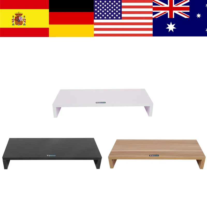 Деревянная подставка для ноутбука настольная монитора уменьшает нагрузку на шею