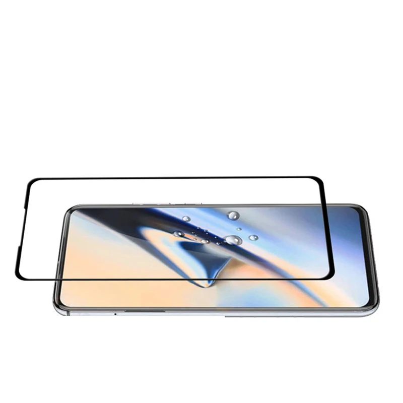 3D изогнутое закаленное стекло для Oneplus 7 Pro полное покрытие экрана Защитная пленка