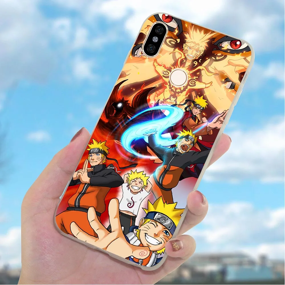 Мягкий чехол для телефона из ТПУ Redmi Note 7 Naruto 4X A2 A1 4A Plus 5A Prime 6A 5 Pro Xiaomi Mi 9se 9 Lite с