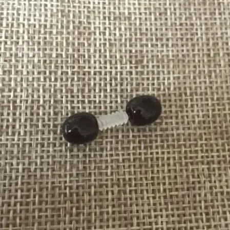 Yowei Натуральный Янтарный аксессуар Пряжка воск застежка ожерелье скрытая застежка пряжка нить застежки Поп открытый замок соединитель для бисера - Цвет: cherry 1 set