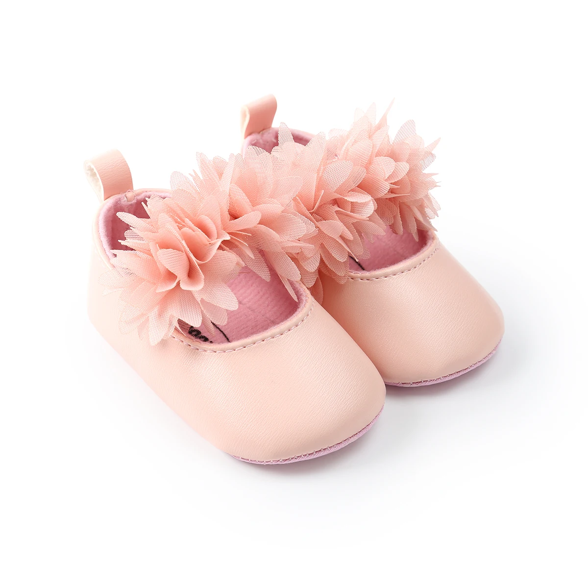 Newborn Toddlers Baby Girl Soft Crib Shoes Infants Anti-slip Sneaker Prewalker First Walkers Floral 0-18M |