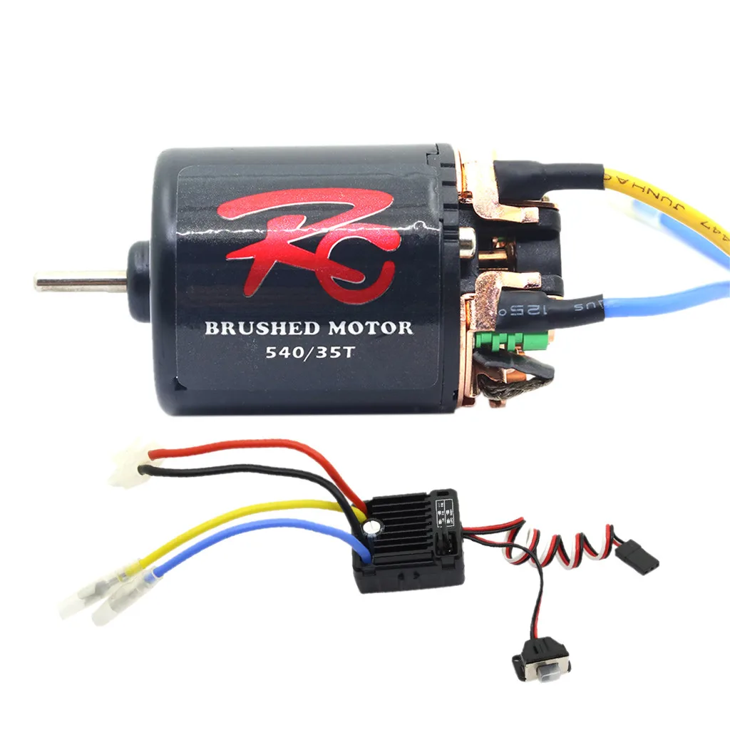 Детали модели RC 540 21 / 27/35/45/55/80 t бесщеточный мотор с 60A ESC для Rock Crawler L0626|Детали и