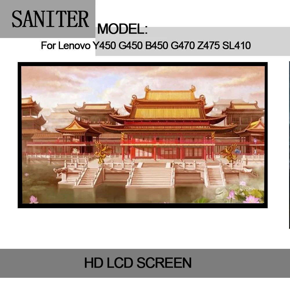 SANITER применимо к G450 B450 G470 Z475 SL410 14 дюймов ЖК монитор для ноутбука|lcd laptop|laptop monitorlcd inch