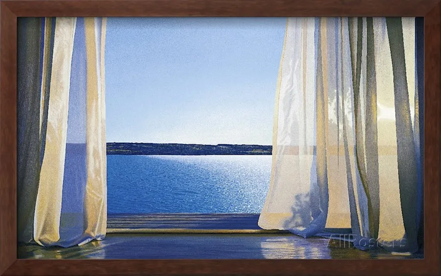 Картина с пейзажем длинный золотой день Алиса Далтон коричневая картина высокое