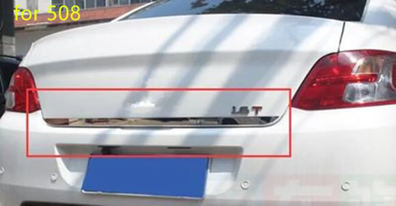 Автомобильный Стайлинг высокое качество нержавеющая сталь багажник багажника