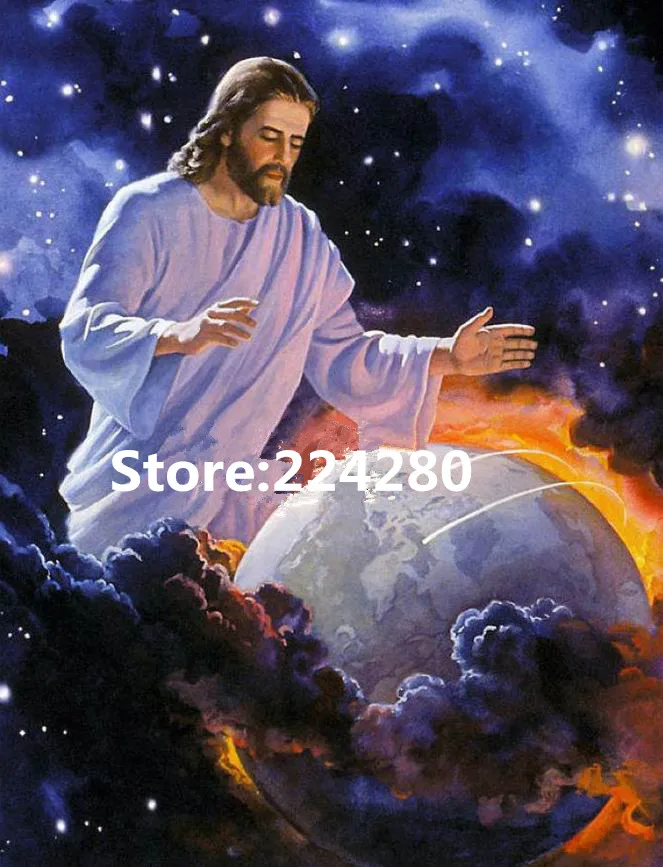 Набор для вышивки крестиком Jesu people 14 карат необработанный Романтический