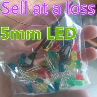 20pcslot 5mm led yl289 diode colored diodes kit mixed color red green yellow blue white light ball free shiping