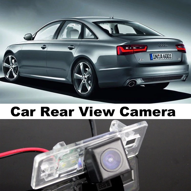 Car Camera For Audi A6 2010~2014 High Quality Rear View Back Up Top Gear Friends to Use | CCD With RCA Автомобили и мотоциклы