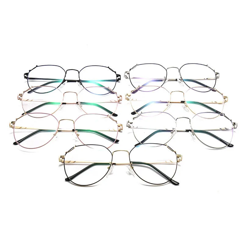 Модные круглые очки с прозрачными линзами женские для чтения компьютерные