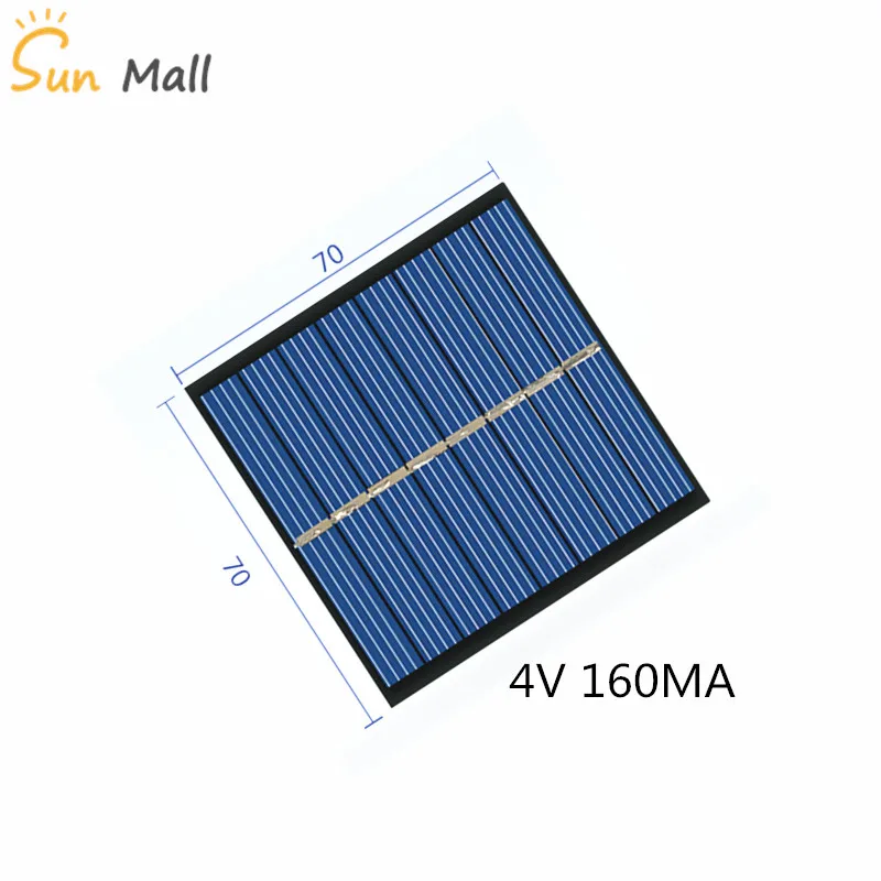 Солнечная панель Heltec Automation Solar Panel 4V 160MA 70*70 мм
