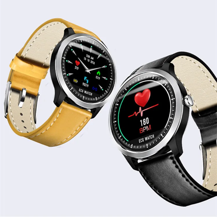 N58 New Style Intelligent Bracelet ecg hrv Report Blood Pressure Heart Rate Old Man Watch smart watch men android women | Электроника
