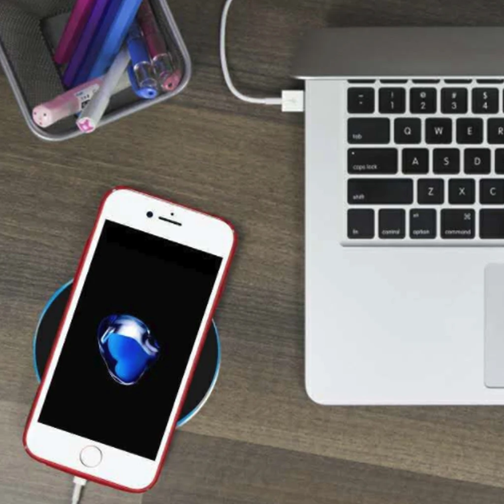 Чехол для мобильного телефона 4,7/5,5 дюйма для IPhone 7 6 S 6 Plus с беспроводным зарядным устройством, приемником, адаптером для беспроводного зарядного устройства Qi