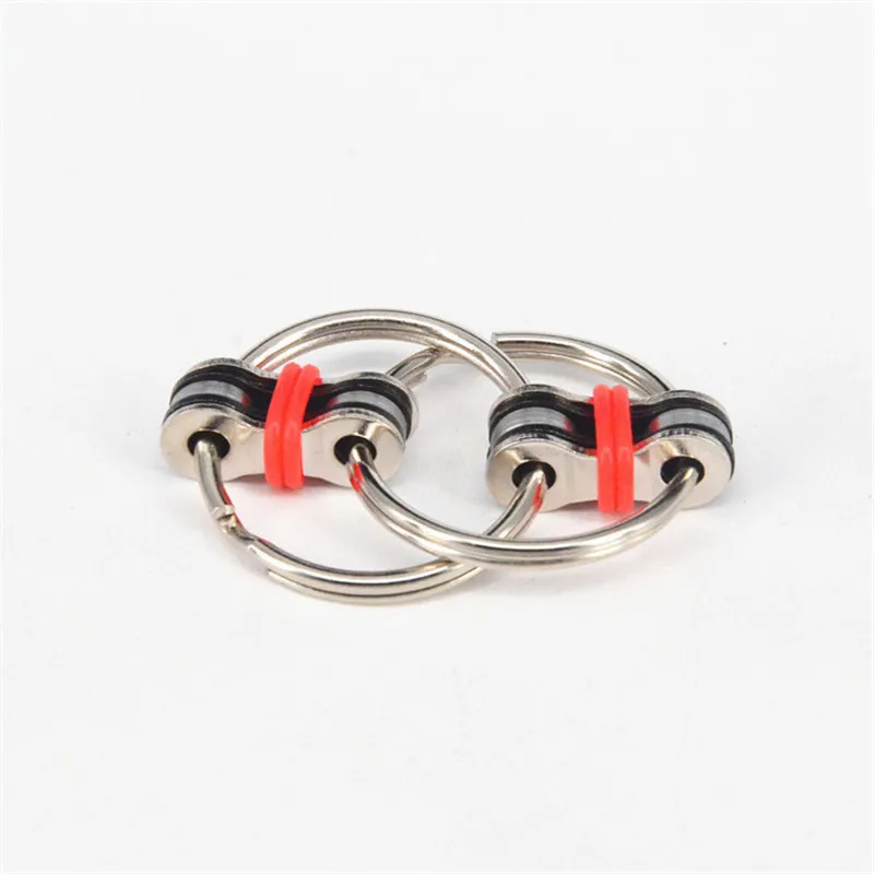 1 шт. мини новое популярное кольцо для ключей игрушка фиджет металлический