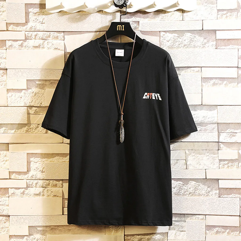 Футболка мужская футболка с рисунком однотонные футболки Топы И Футболки