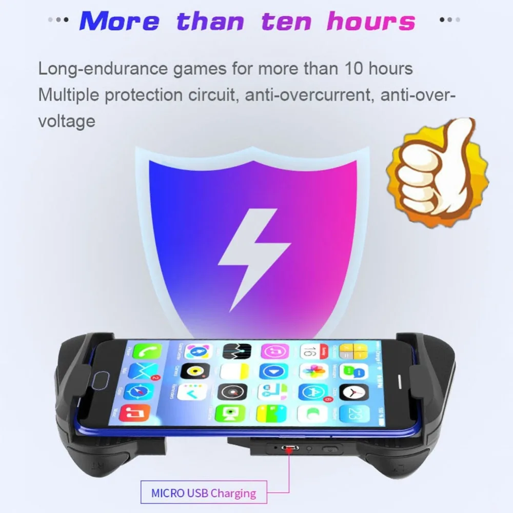 MOCUTE 057 Bluetooth 4 0 геймпад PUBG контроллер мобильные триггеры джойстик беспроводной