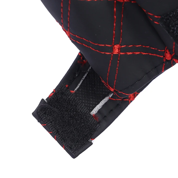 Автомобильные кожаные ручки для ручного тормоза крышка воротника переключения