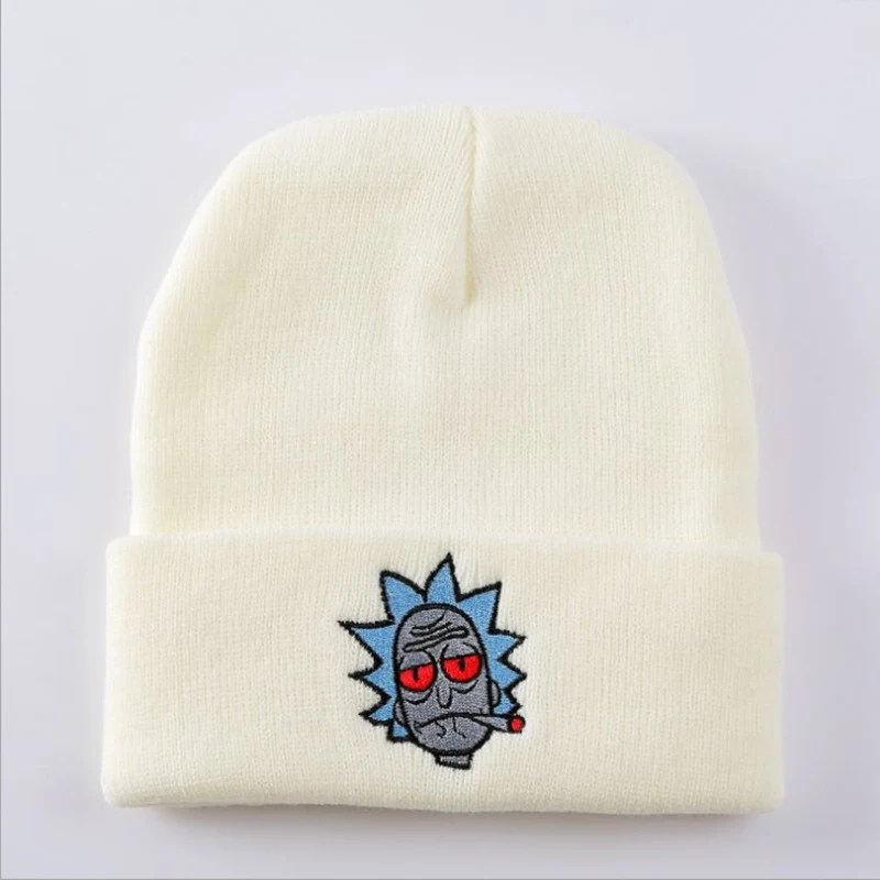 Унисекс Adlut Rick and Morty Косплей костюмы шапочка зимняя Лыжная шапка Регулируемая для взрослых теплая шапка шапочки рождественские подарки Rick шапки